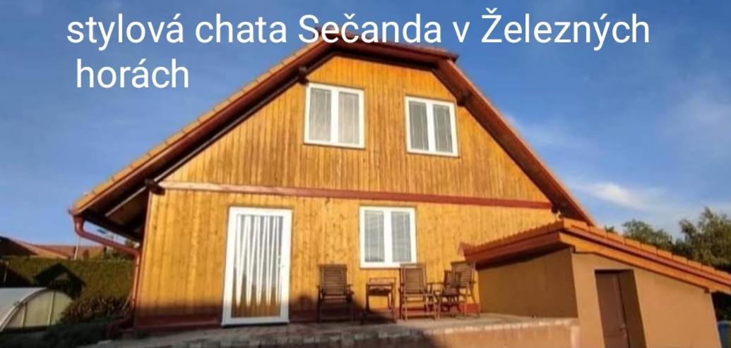 Apartmanova Chata Secanda S Bazenem, U Secske Prehrady Exterior photo