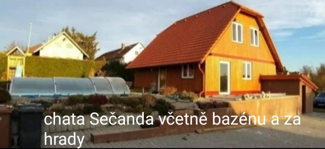 Apartmanova Chata Secanda S Bazenem, U Secske Prehrady Exterior photo