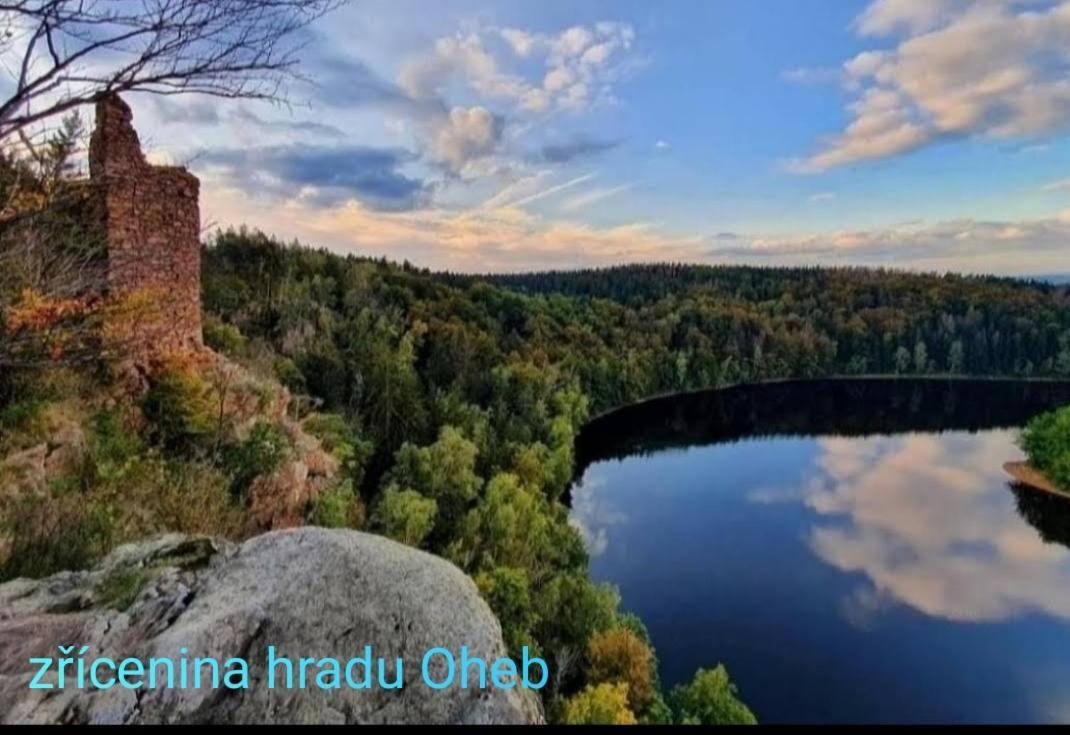 Apartmanova Chata Secanda S Bazenem, U Secske Prehrady Exterior photo